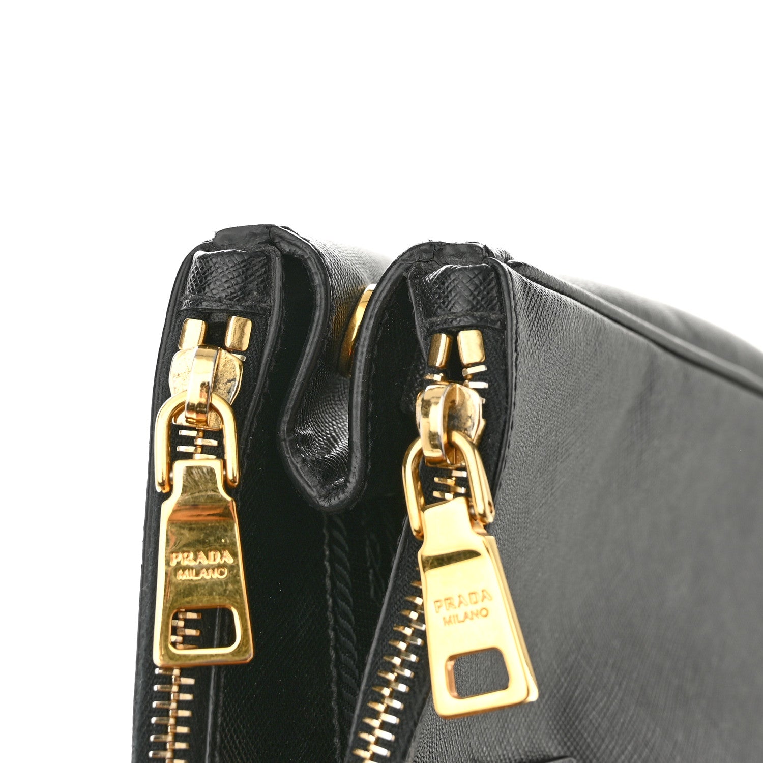 Prada Saffiano Medium Galleria Double Zip Tote Black 12 of 13