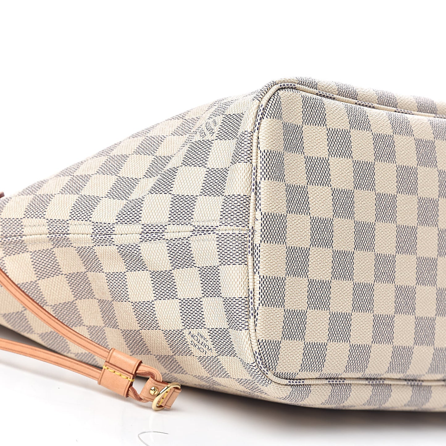 Damier Azur Neo Neverfull MM Rose Ballerine