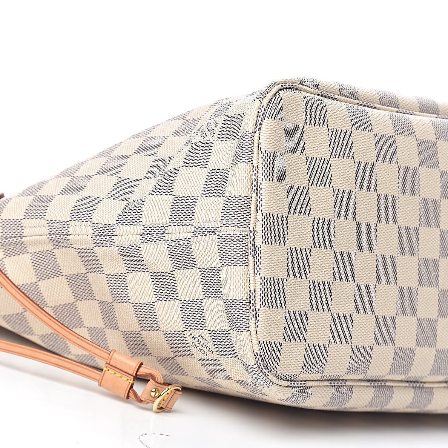 Louis Vuitton Damier Azur Neo Neverfull MM Rose Ballerine 10 of 13