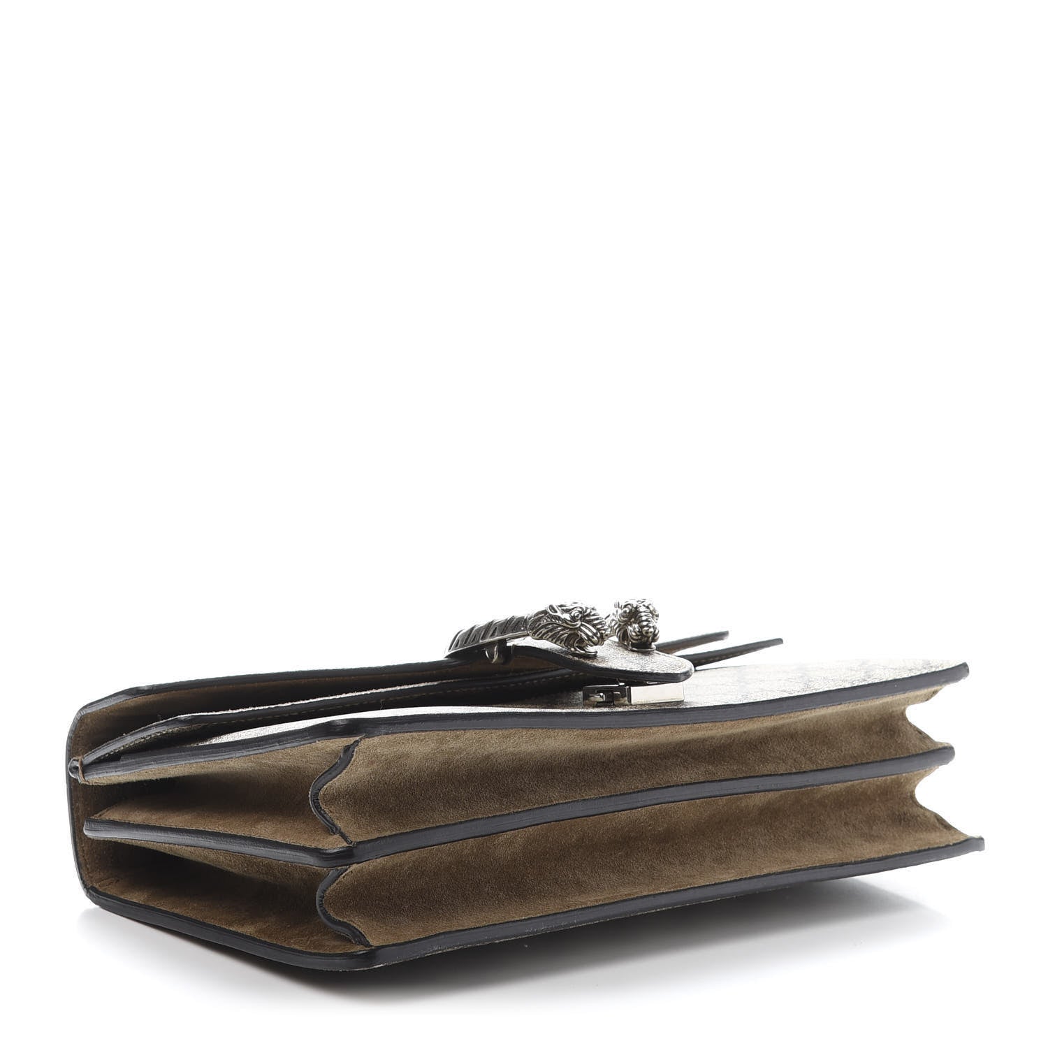 Gucci GG Supreme Monogram Small Dionysus Shoulder Bag Taupe 4 of 14