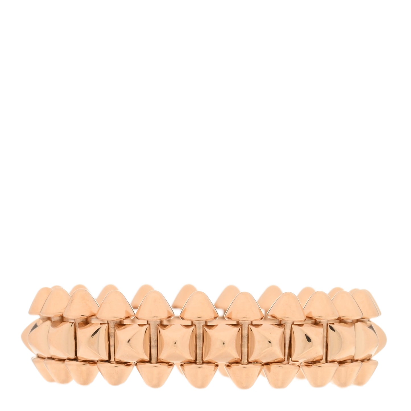 18K Pink Gold SM Clash De Cartier Ring 55 7.25