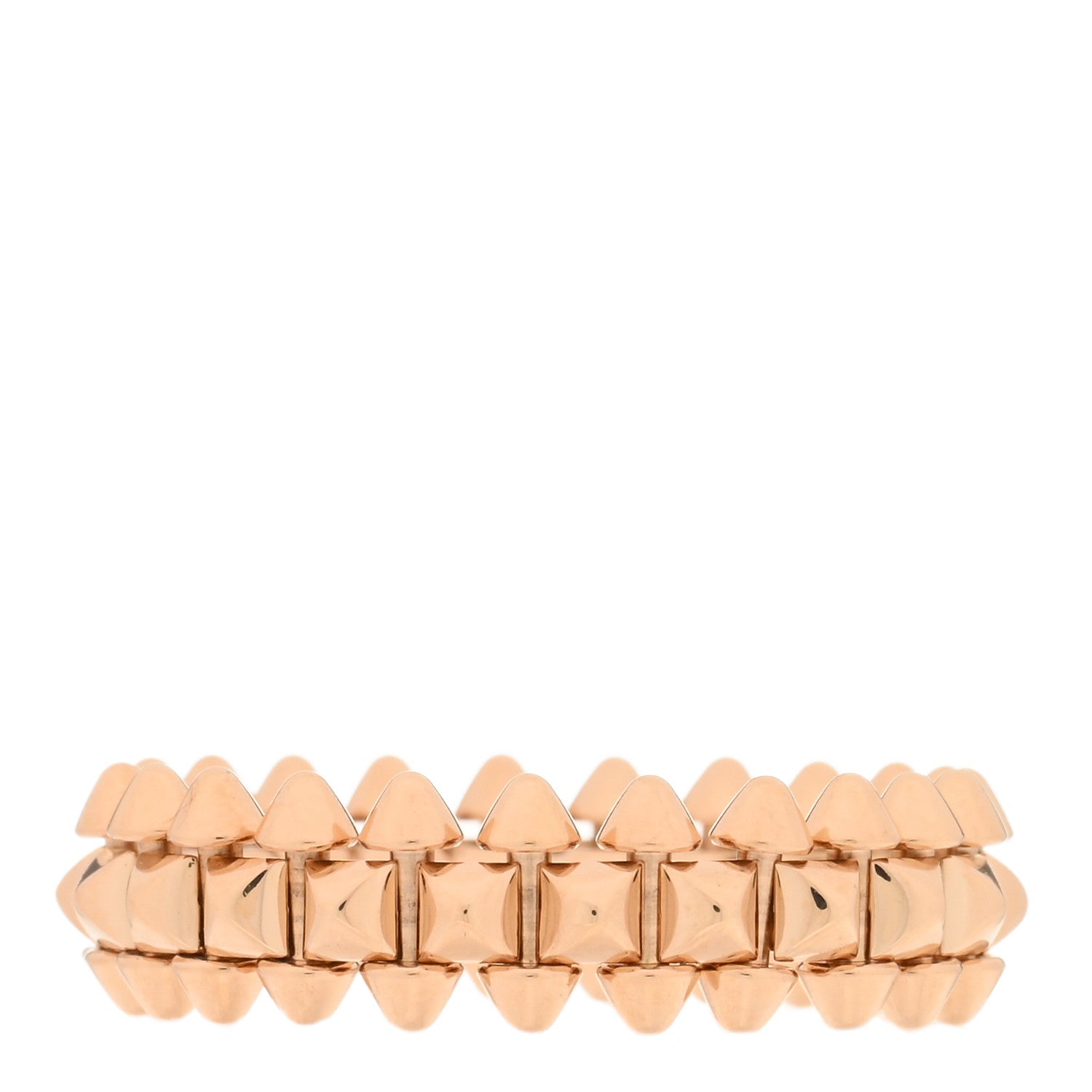 Cartier 18K Pink Gold SM Clash De Cartier Ring 55 7.25 3 of 5