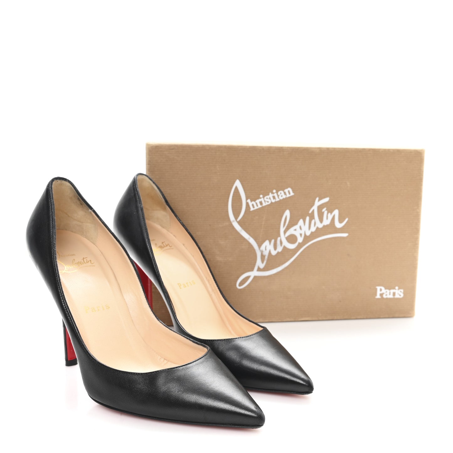 Nappa Apostrophy 100 Pumps 38 Black