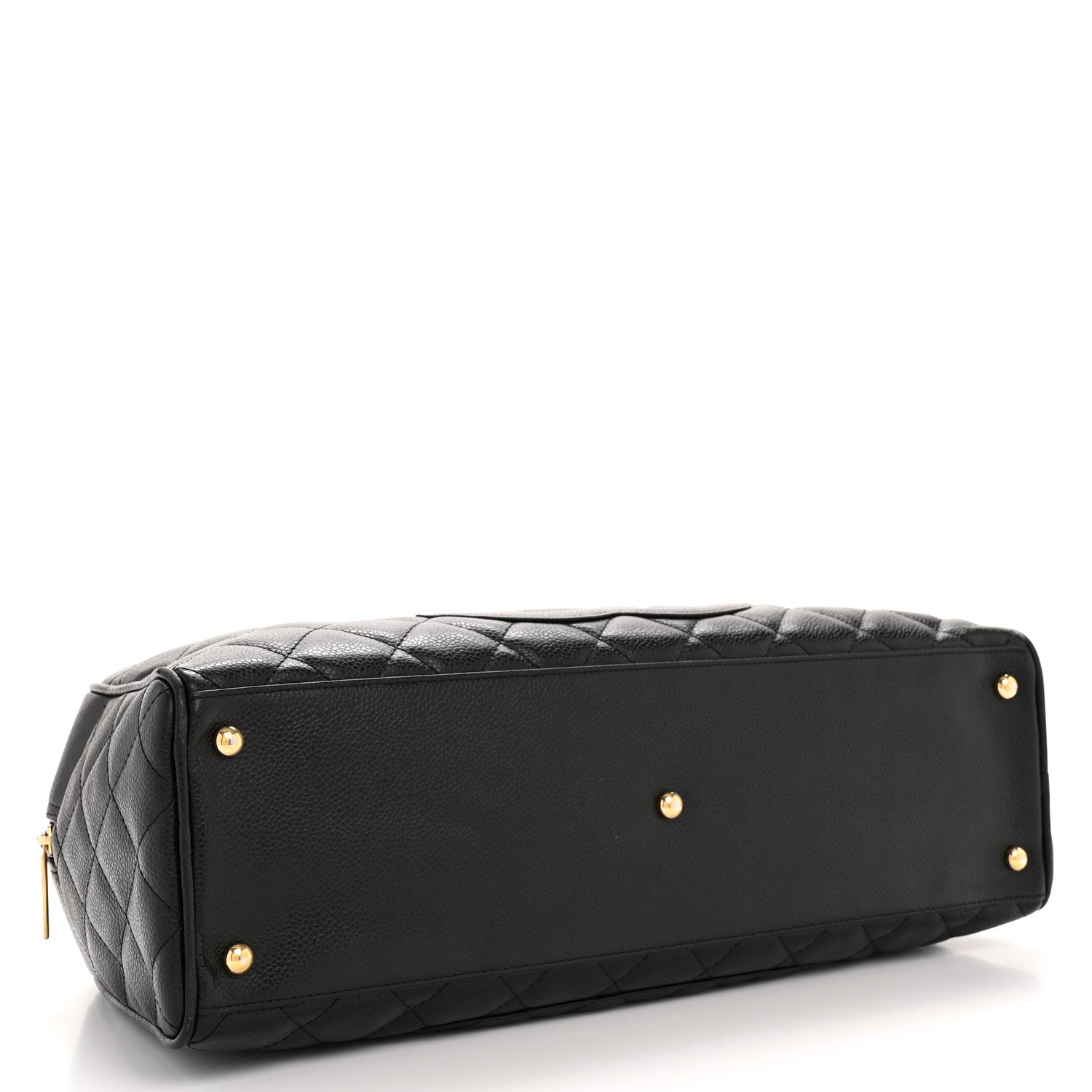Chanel Caviar Quilted Large Bowler Black 4 of 12