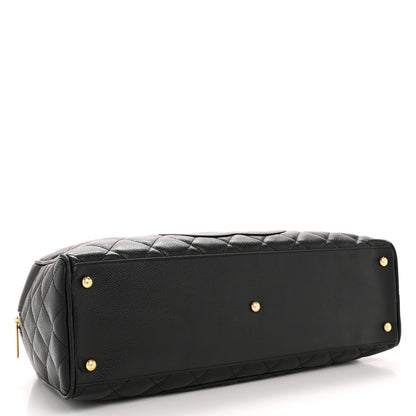 Chanel Caviar Quilted Large Bowler Black 4 of 12