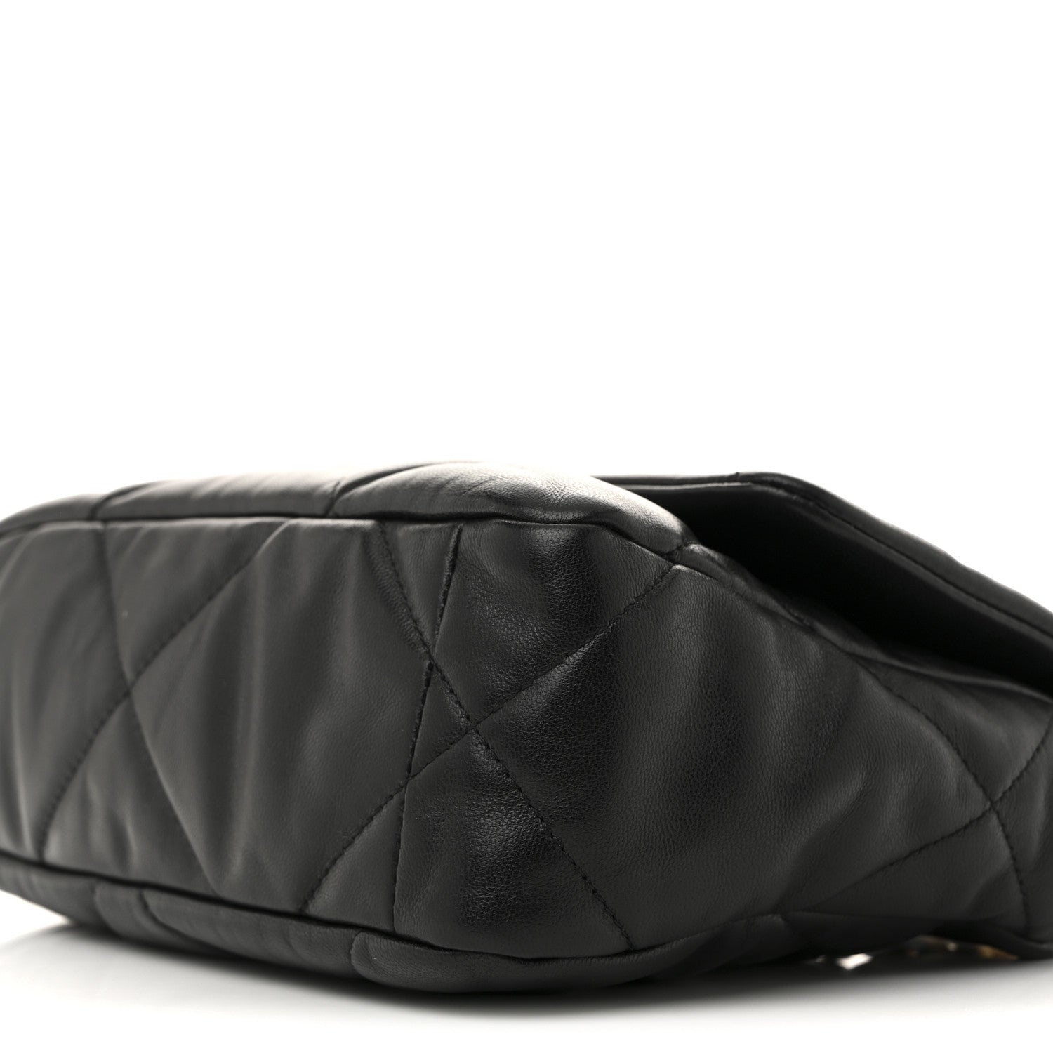 Chanel Lambskin Quilted Medium Chanel 19 Flap Black 10 of 11