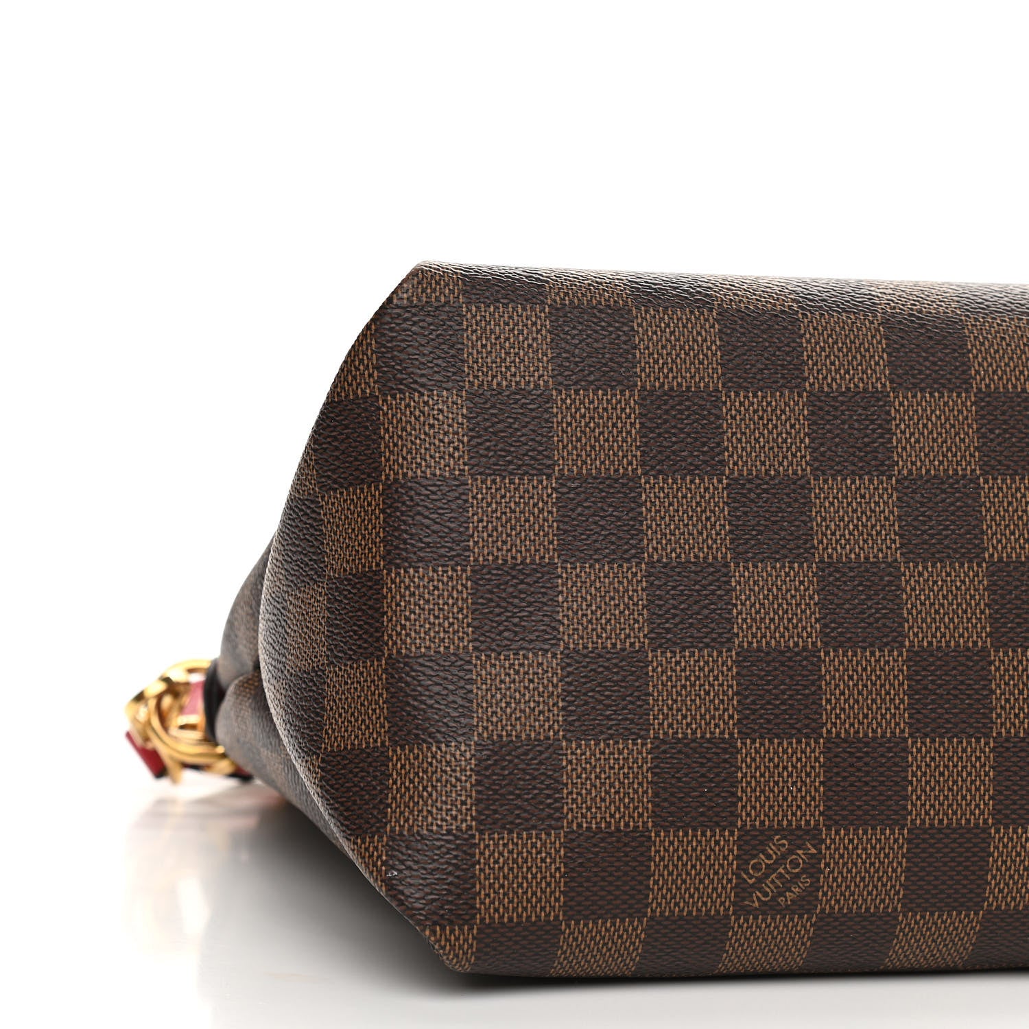 Louis Vuitton Damier Ebene Beaubourg MM Scarlet 7 of 8
