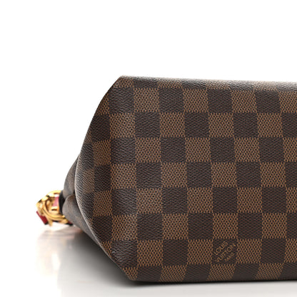 Louis Vuitton Damier Ebene Beaubourg MM Scarlet 7 of 8