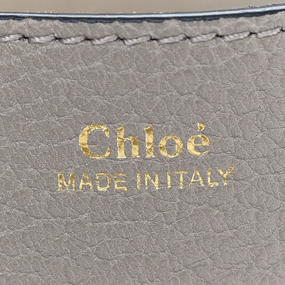 Chloe Grained Lambskin Drew Shoulder Bag Motty Grey 6 of 8