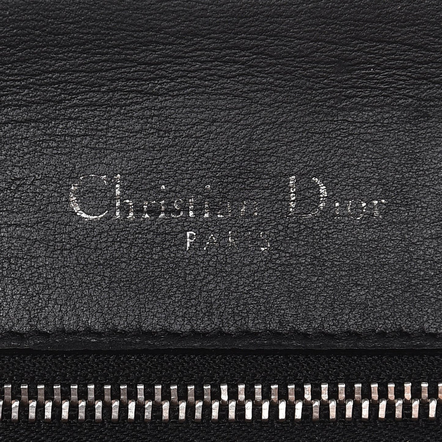 Lambskin Medium Diorama Flap Bag Black
