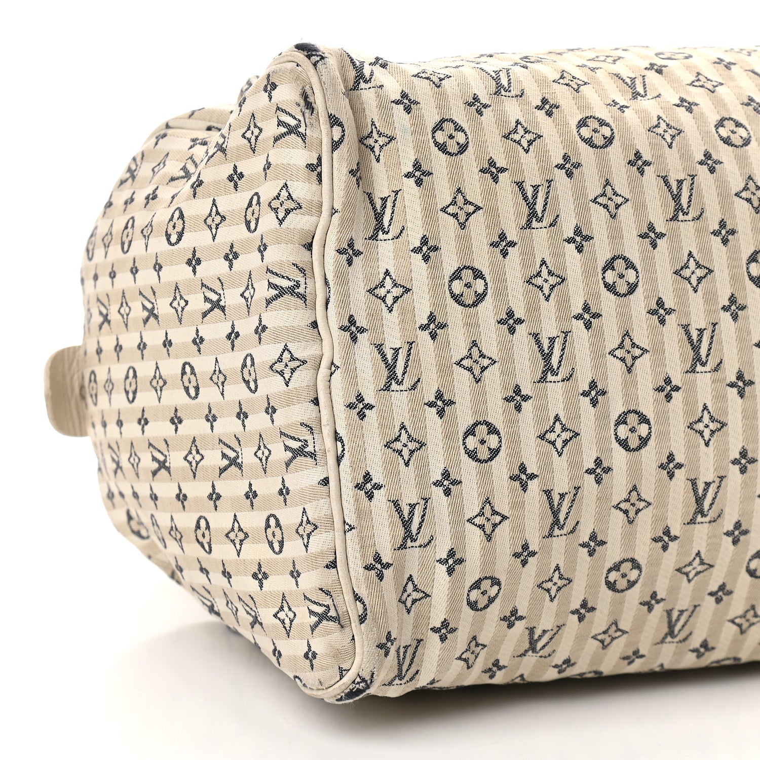 Louis Vuitton Mini Lin Croisette Speedy 30 Blue 6 of 11