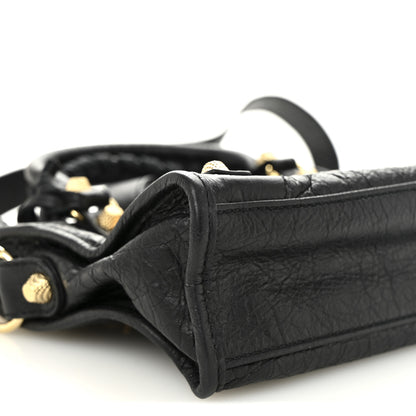 Balenciaga Agneau Giant 12 Gold Hardware Mini City Black 10 of 11