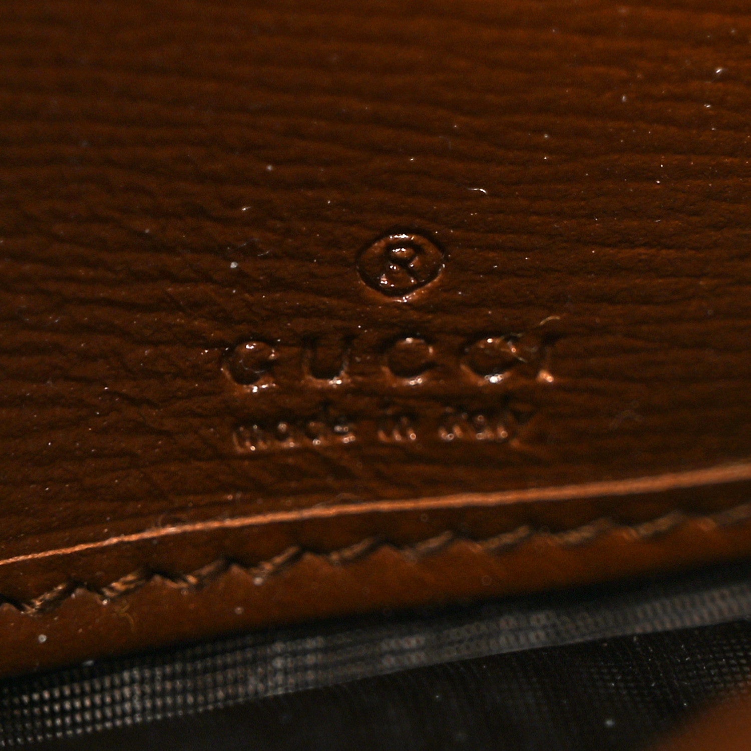 Gucci GG Supreme Monogram Azalea Calfskin Web Jackie 1961 Chain Wallet Beige Ebony Brown Sugar 6 of 10