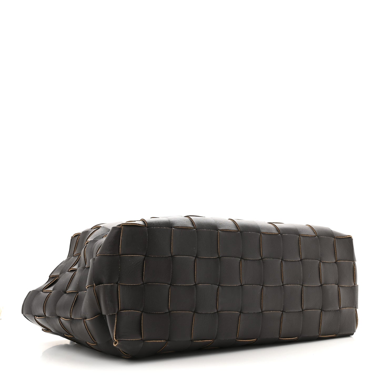 Nappa Maxi Intrecciato Large Cabat Fondant