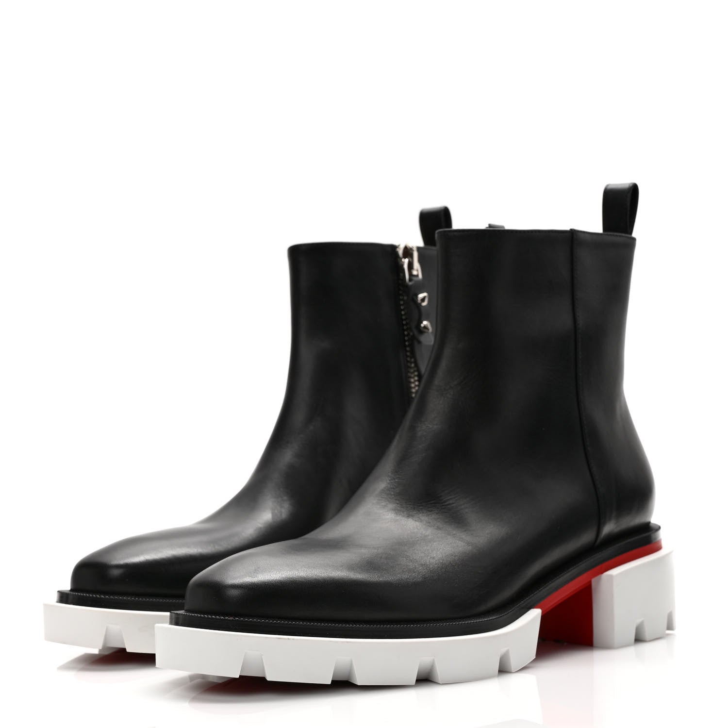 Christian Louboutin Calfskin Maxiboot Boots 39 Black 3 of 7