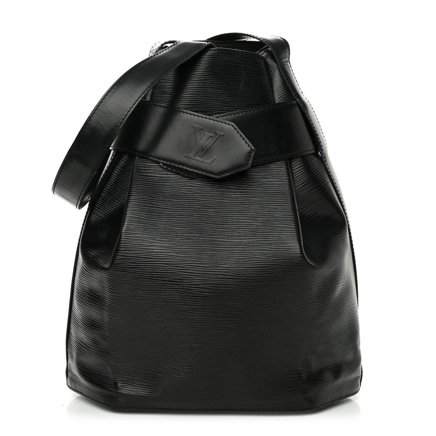 Louis Vuitton Epi Sac D'epaule Black 3 of 18