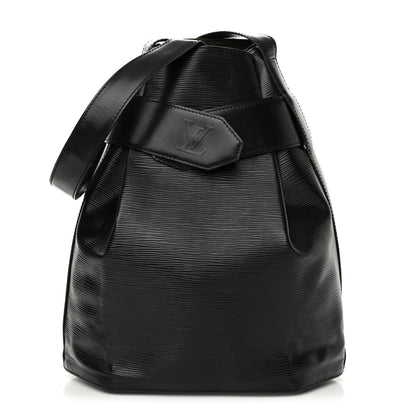 Louis Vuitton Epi Sac D'epaule Black 3 of 18