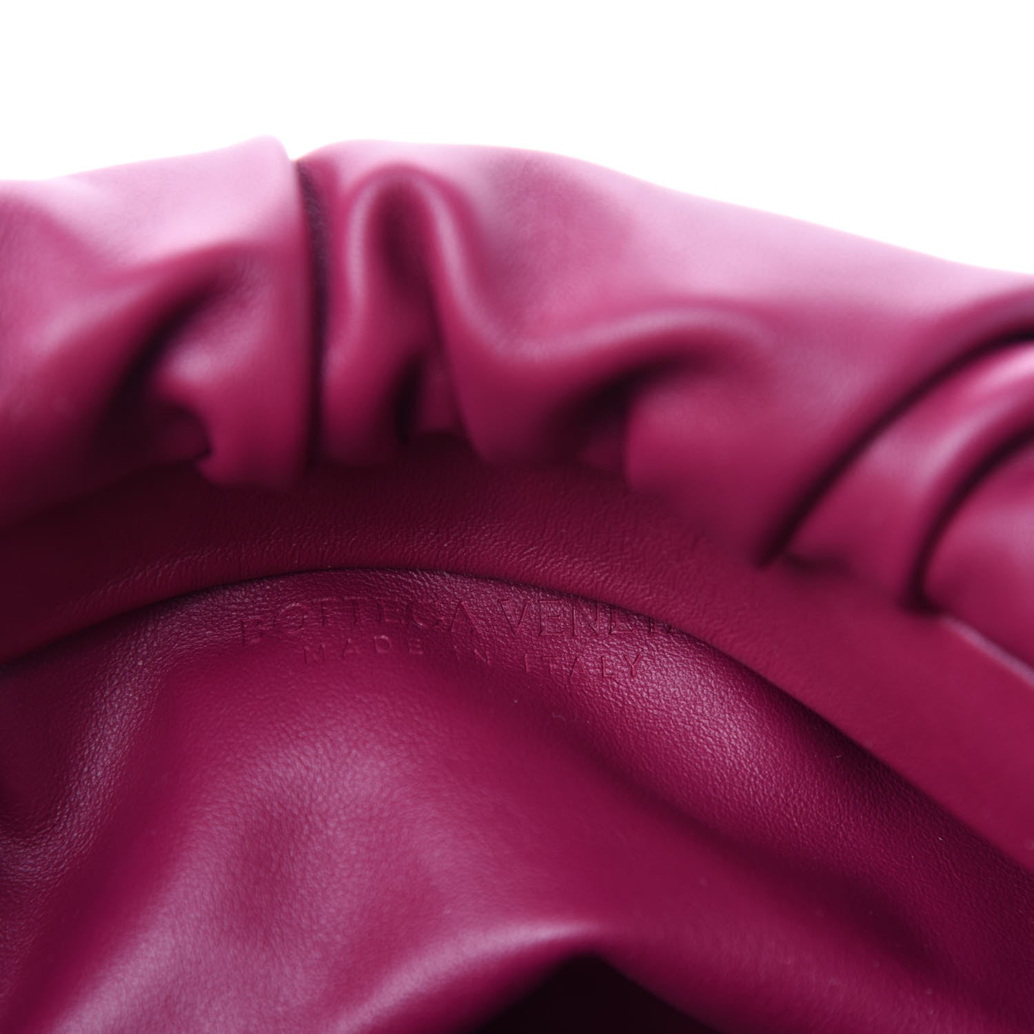 Bottega Veneta Calfskin The Pouch Chain Cinnabar 8 of 11