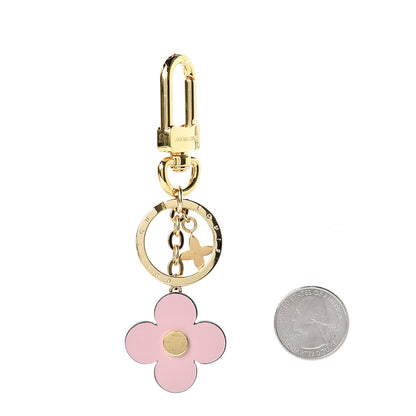 Louis Vuitton Monogram Blooming Flowers BB Bag Charm Key Holder Pink 2 of 5