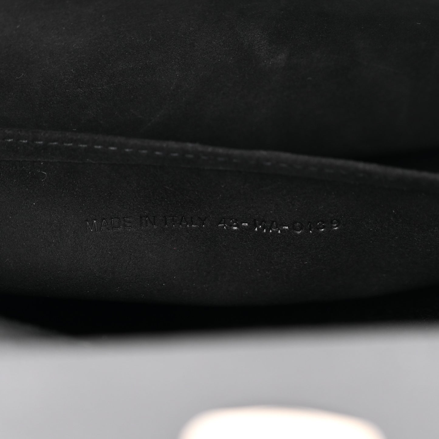 Satin Cannage Lady Dior Clutch Black