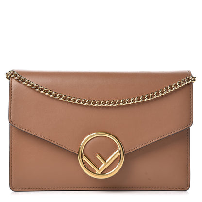 Fendi Vitello F is Fendi Medium Envelope Wallet on Chain Orzo 1 of 15