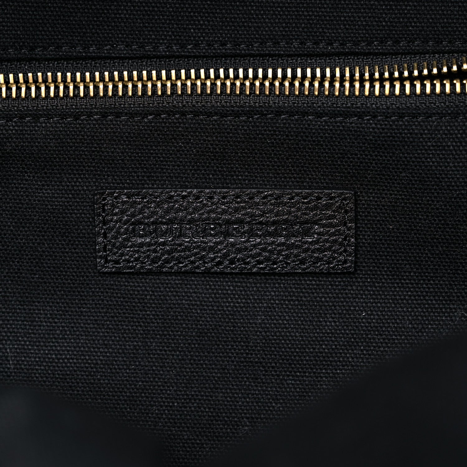 Burberry Mega Check Calfskin Abbeydale Simple Backpack Black Camel 6 of 7