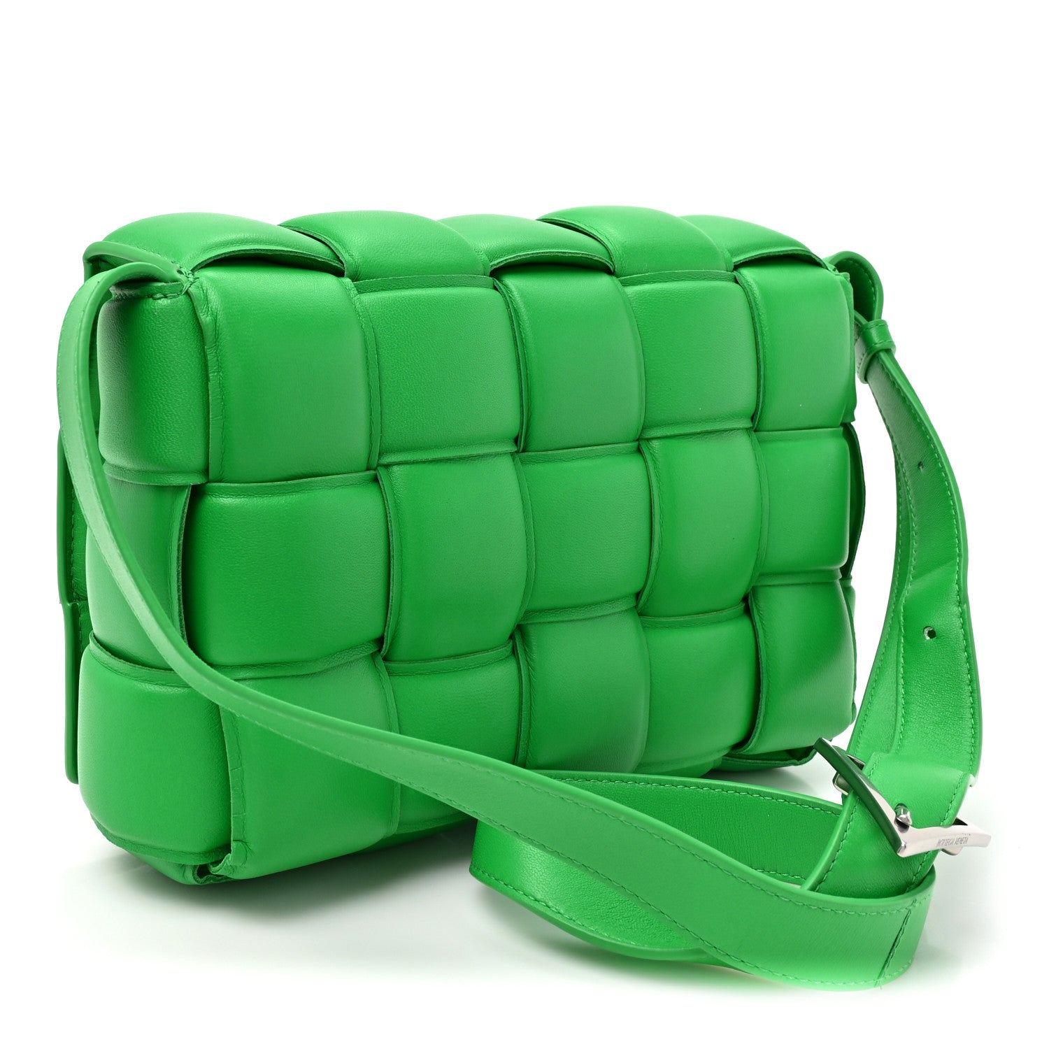 Bottega Veneta Nappa Maxi Intreccio Padded Cassette Crossbody Bag Parakeet 3 of 10