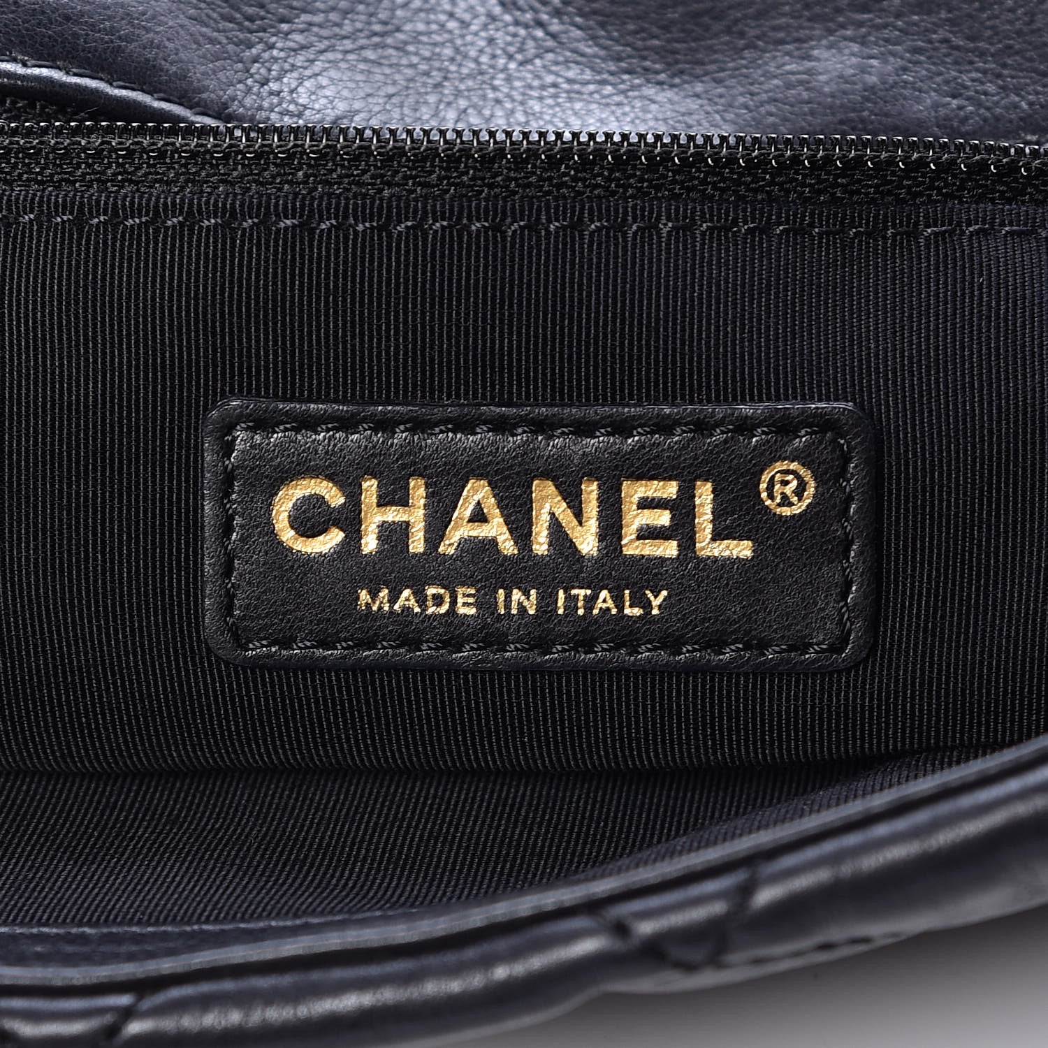 Chanel Calfskin Quilted Medium Chain Me Flap Black 8 of 9