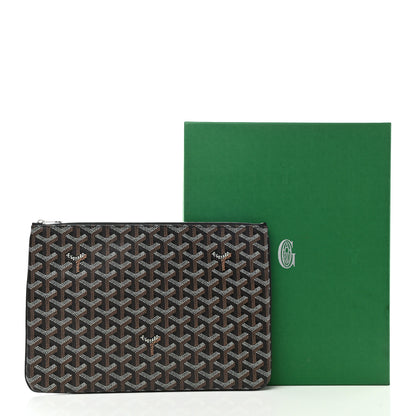 Goyard Goyardine Senat Pochette MM Black 9 of 9