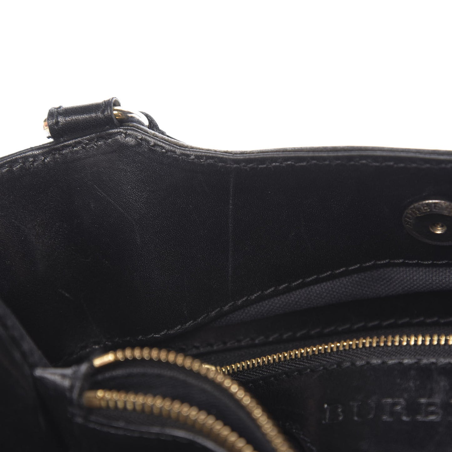 Canvas House Check Tote Black