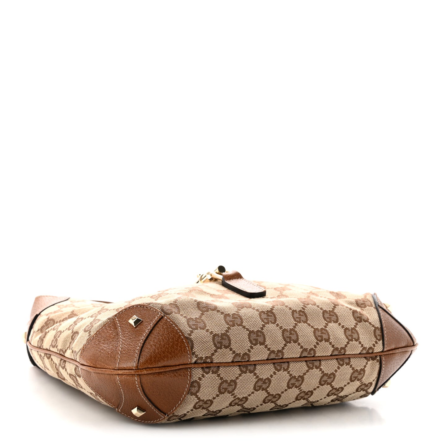 Monogram Piston Lock Jackie O Hobo Tan
