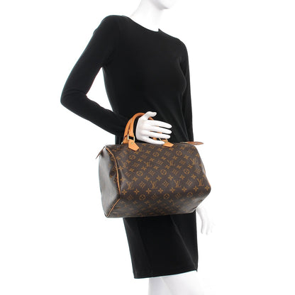 Louis Vuitton Monogram Speedy 30 2 of 9