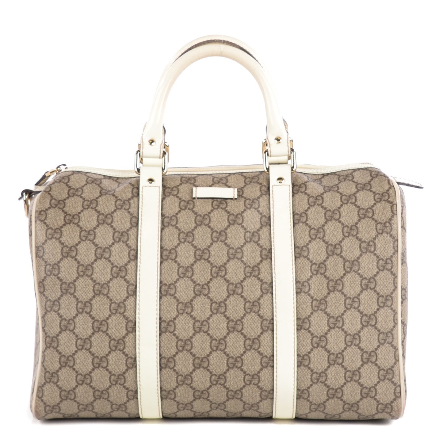GG Plus Monogram Medium Joy Boston Off White