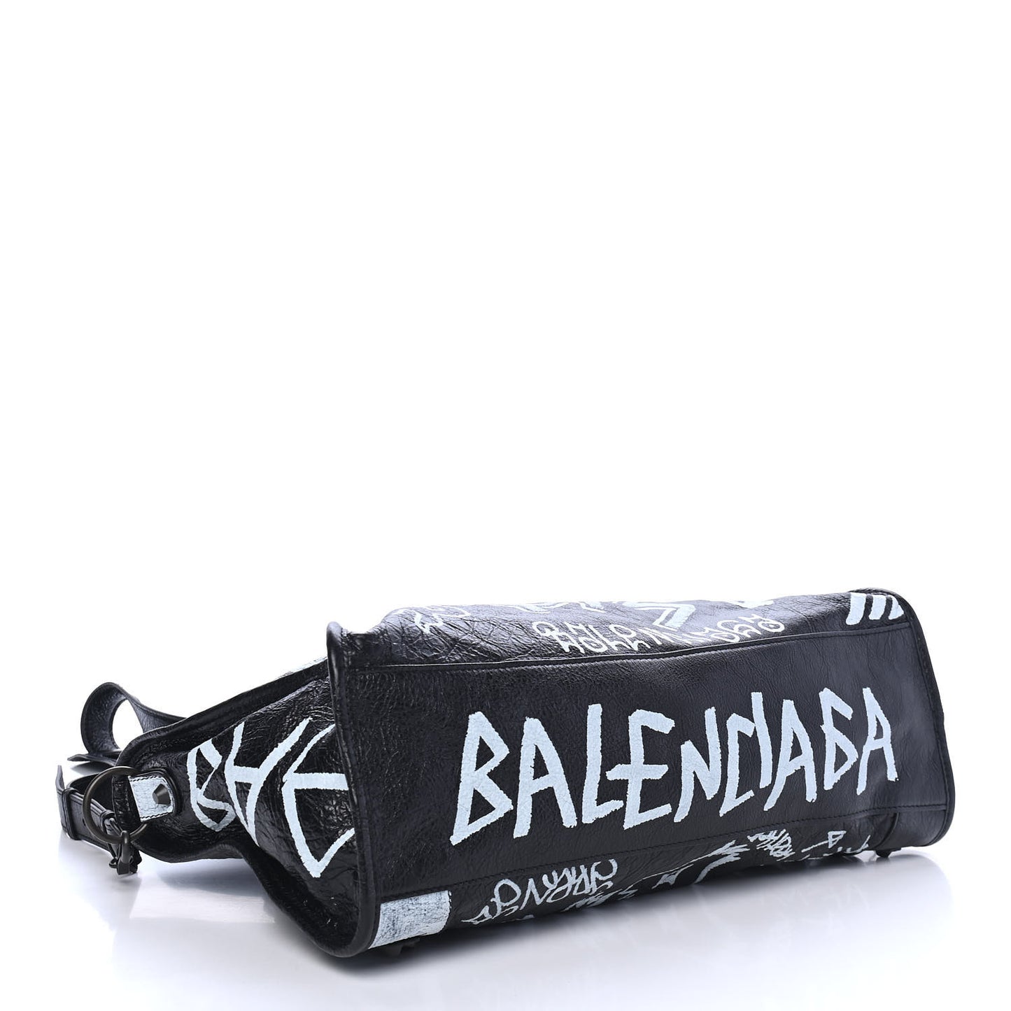 Agneau Arena Graffiti All Over Classic Hardware City Black White