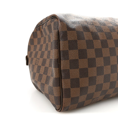 Louis Vuitton Damier Ebene Speedy 30 8 of 9
