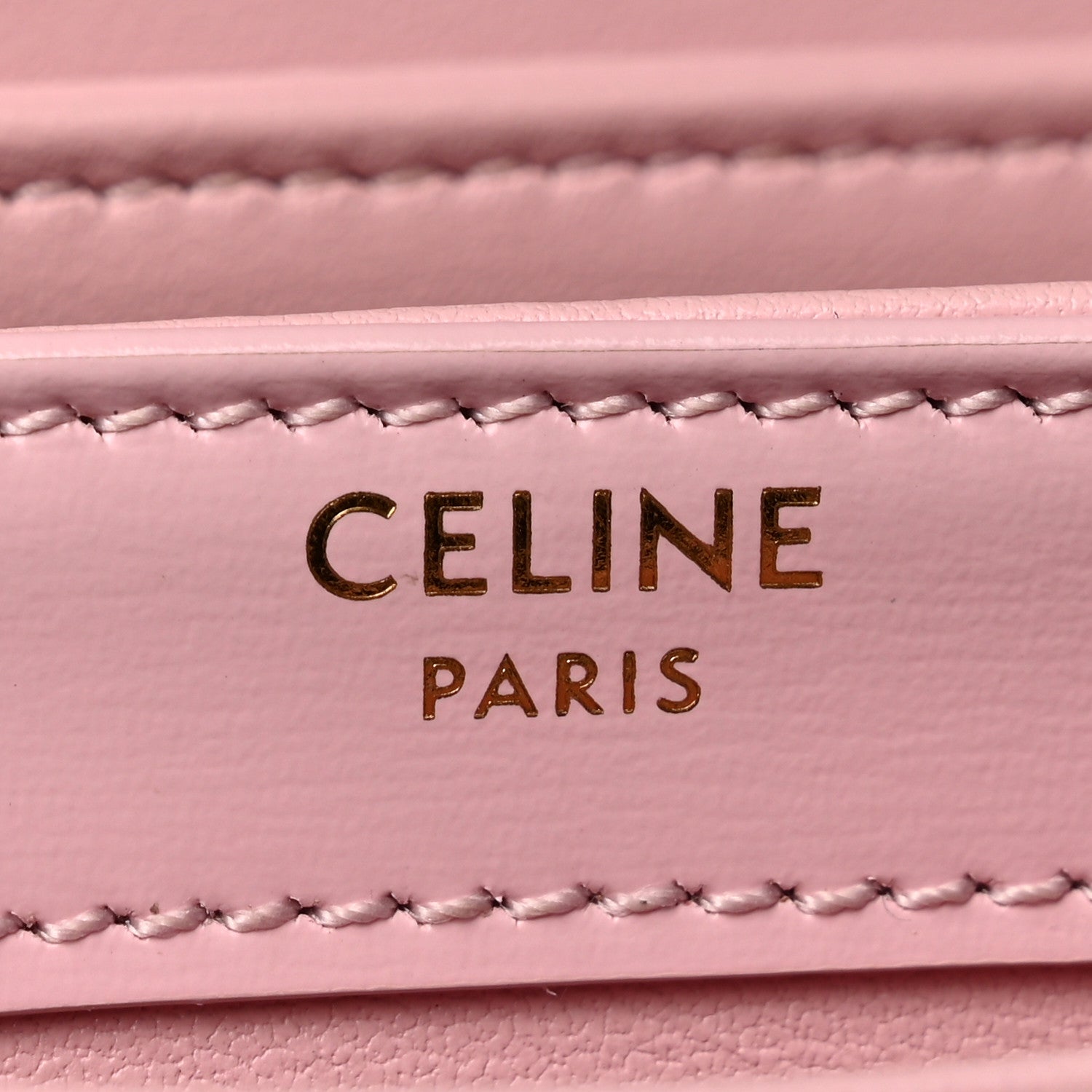 Celine Shiny Calfskin Triomphe Mini Besace Clea Pastel Pink 6 of 14