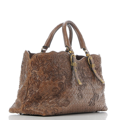 Bottega Veneta Nappa Intrecciato Cornely Tote Pepe 3 of 8