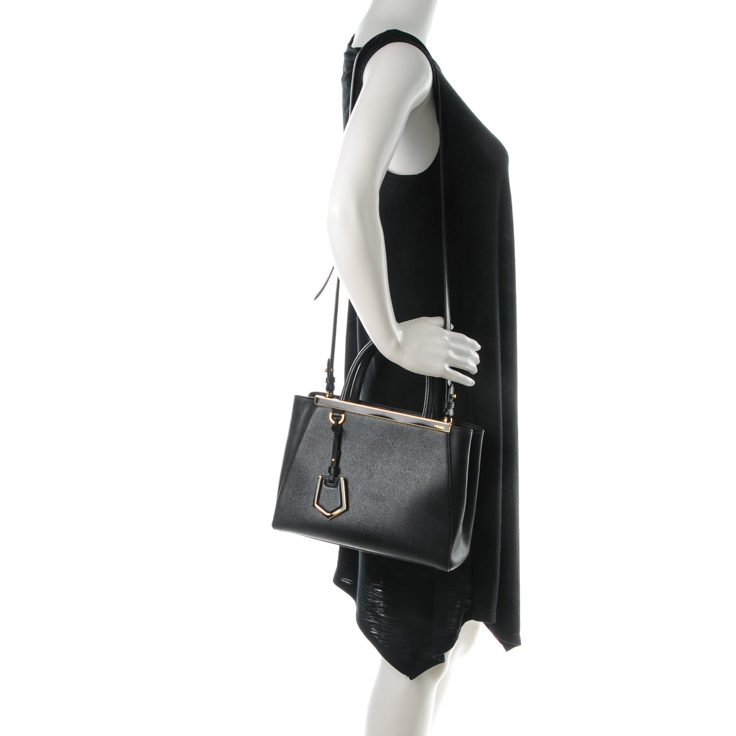 Vitello Elite Petite 2Jours Tote Black