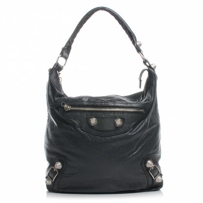 Balenciaga Agneau Giant 21 Silver Hardware Giant Day Hobo Black 1 of 7