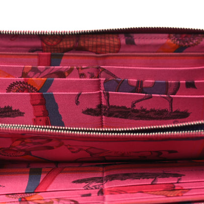 Hermes Epsom Silk'In Wallet Capucine 5 of 13
