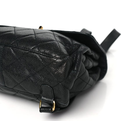 Chanel Caviar Quilted Backpack Black 10 of 14