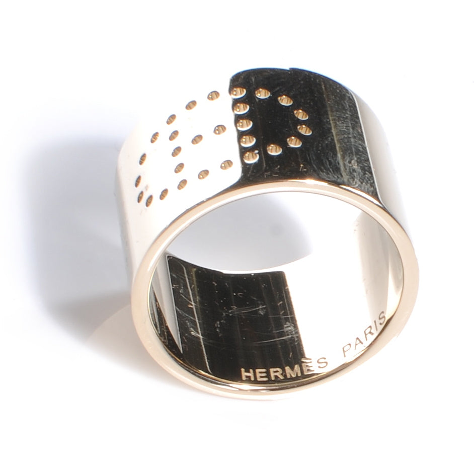 Permabrass Evelyne Scarf Ring