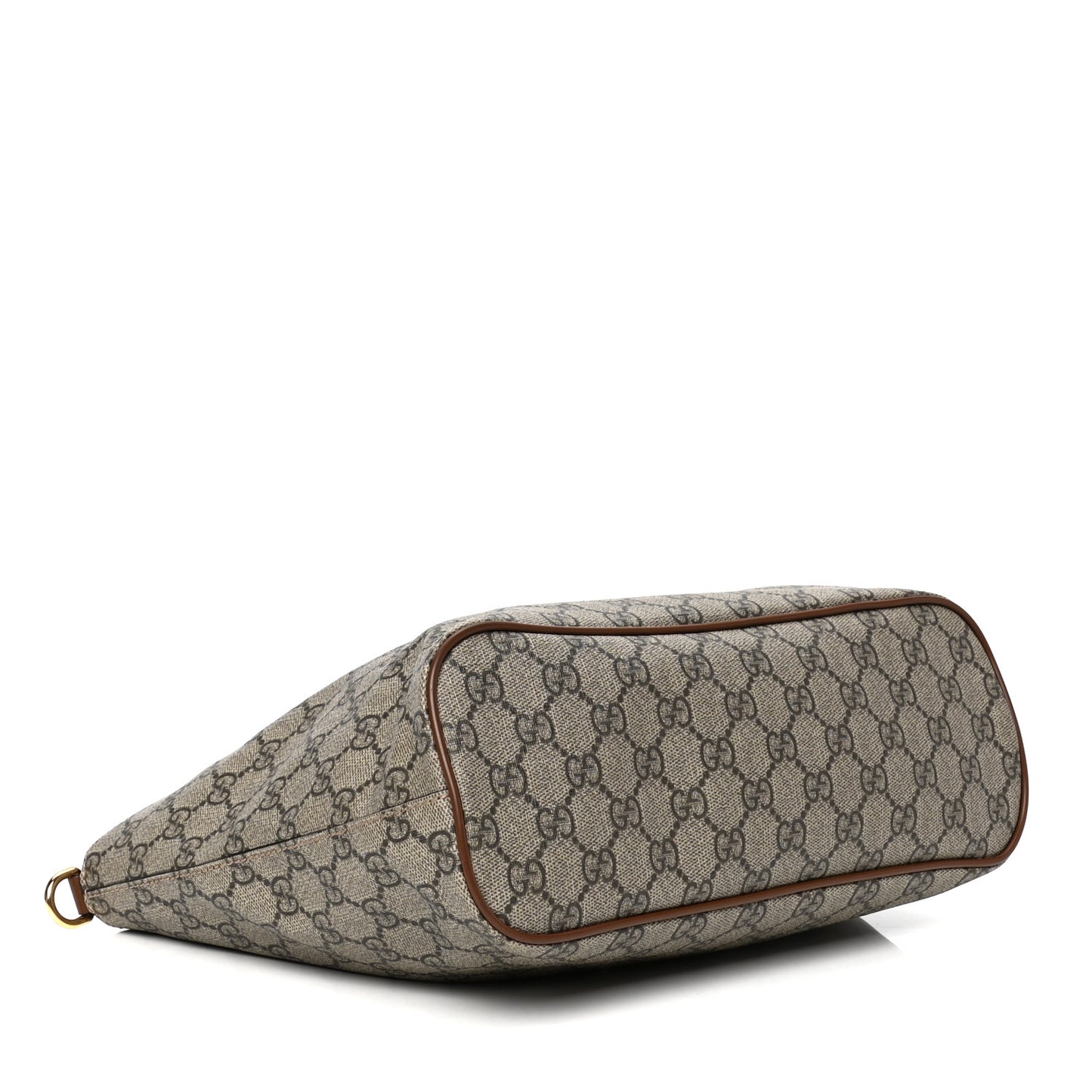 Soft GG Supreme Monogram Small Crossbody Tote Beige Cuir