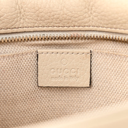 Gucci Pebbled Calfskin Small Soho Disco Bag Off White 6 of 17