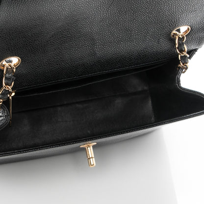 Chanel Caviar Flap Shoulder Bag Black 5 of 8