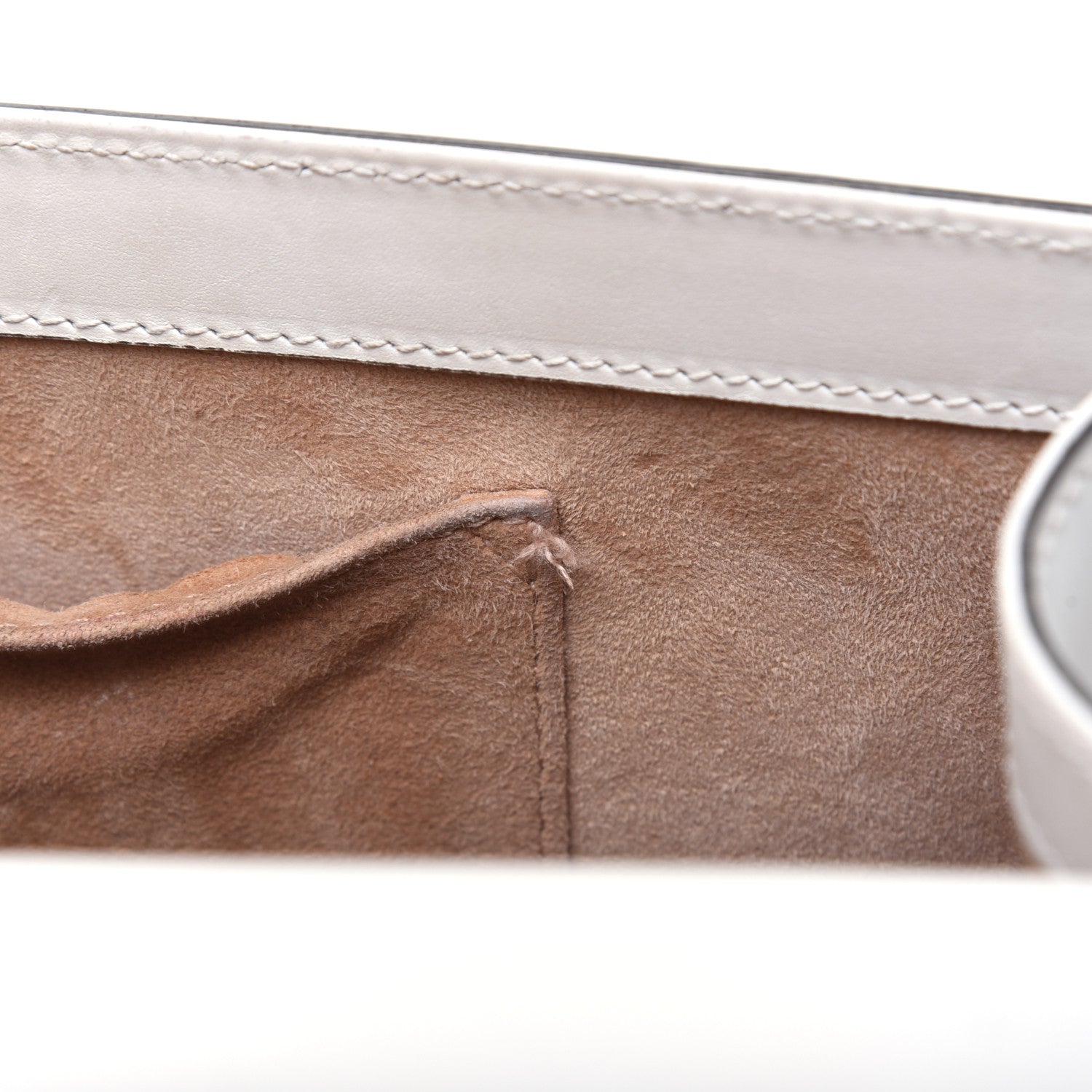 Gucci Calfskin Small Sylvie Shoulder Bag Off White 20 of 38