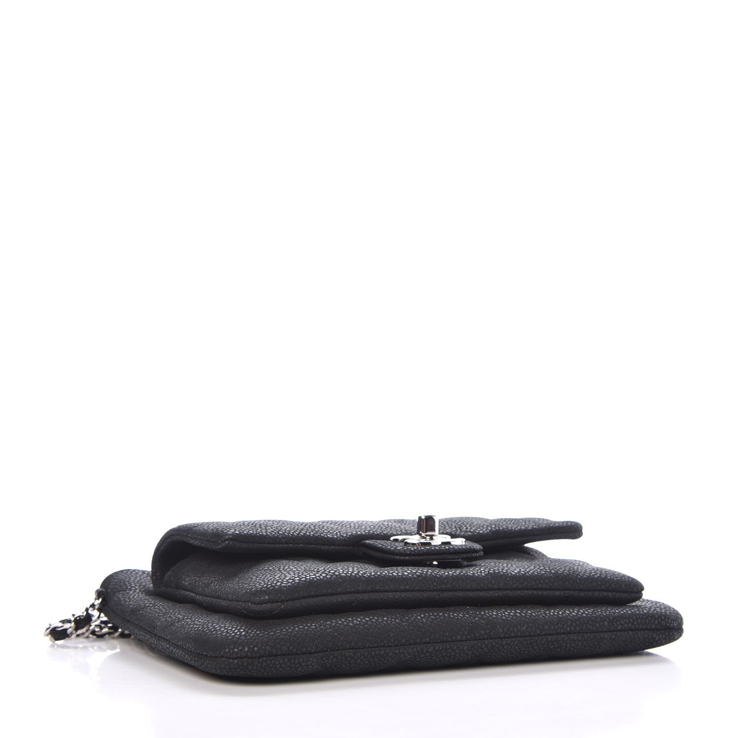 Chanel Iridescent Caviar Quilted Daily Zip Crossbody Bag Black 3 of 9