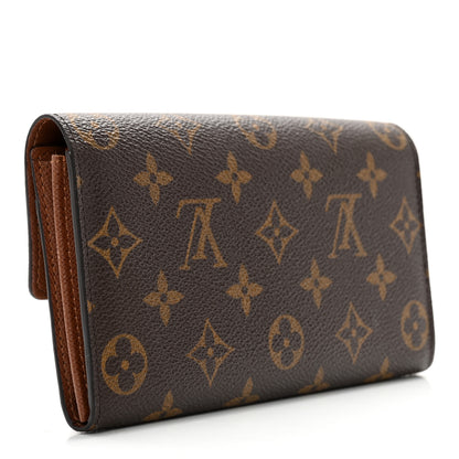 Louis Vuitton Monogram Sarah Wallet 3 of 13
