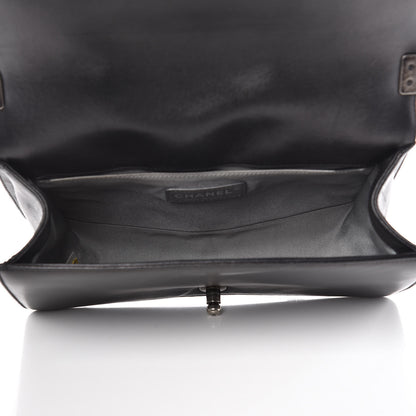 Chanel Lambskin Quilted Medium Boy Flap Black 5 of 17