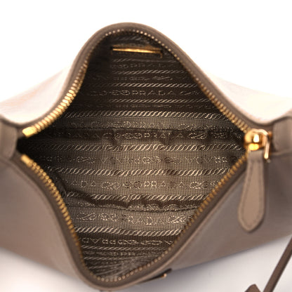 Prada Saffiano Re-Edition 2005 Shoulder Bag Cammeo Beige 6 of 8